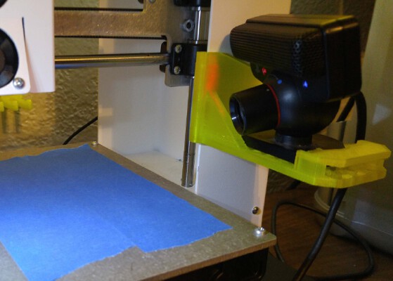 Printrbot Play Playstation Eye Shelf | 3d print model