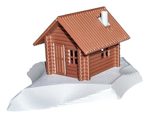 The tiny cabin | 3d print model