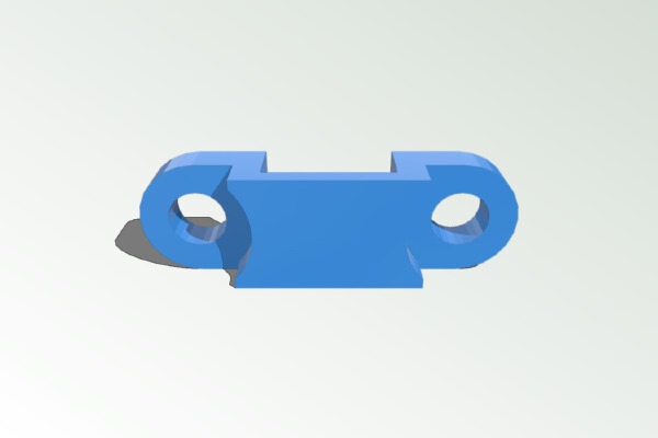 MendelMax Y Endstop Clamp for Microswitch | 3d print model