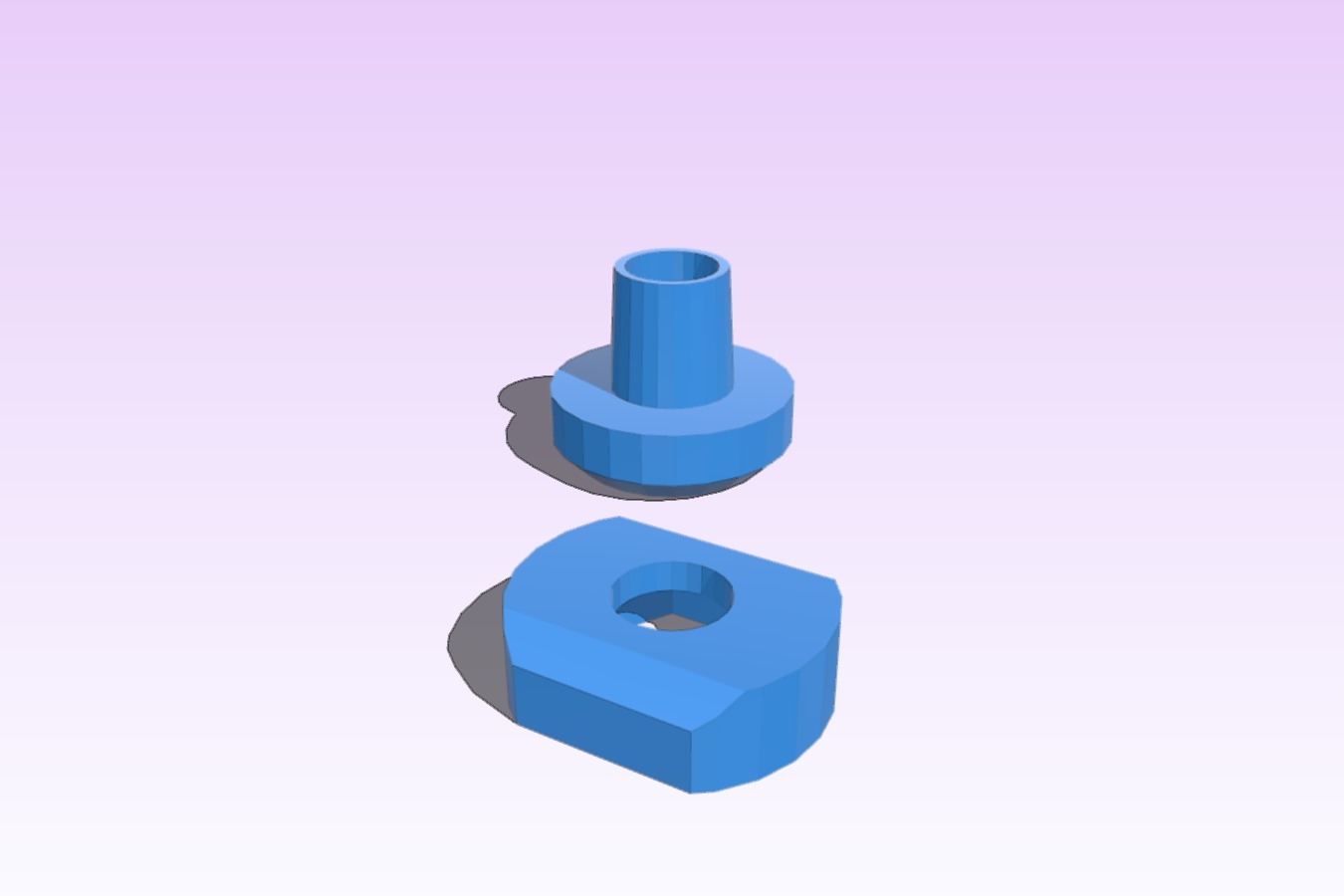 T-nut and washer for M3*15
