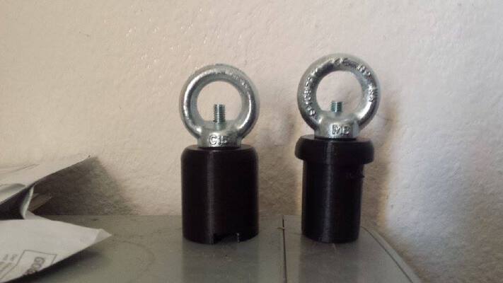 AquaBound Paddle Manta Ray FibreGlass Tentpole plugs | 3d print model