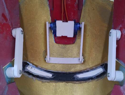 Iron Man Helmet Movement Parts | 3d print model
