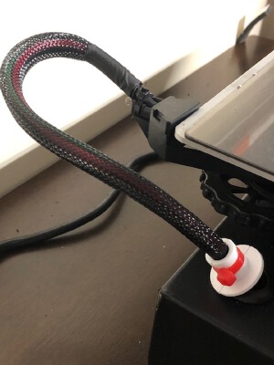 CR-10S Pro Bed Cable Trap | 3d print model