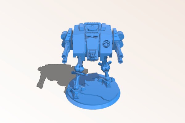 Galactic Empire Dreadnought | 3d print model