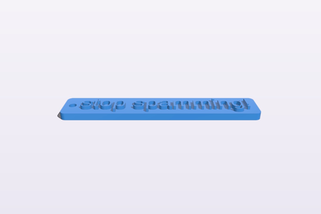 anti-spam-keychain (customizable)