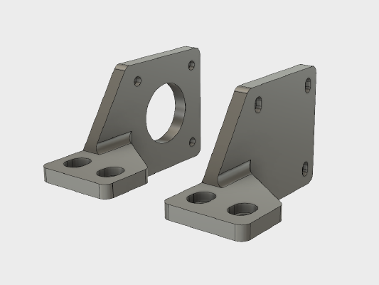 Y Axis Dual Damper Mount For CR-10_CR-10S | 3d print model