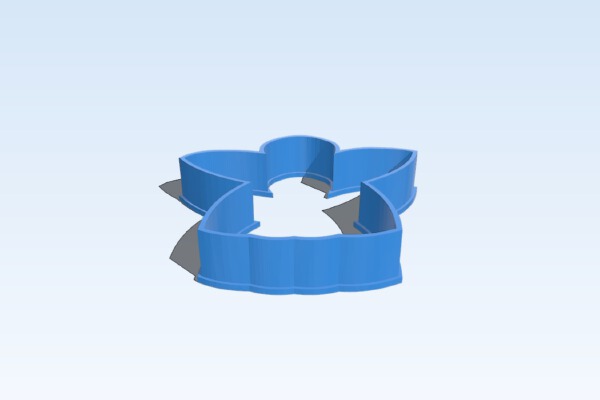 Angel Cookie Cutter | 3d print model
