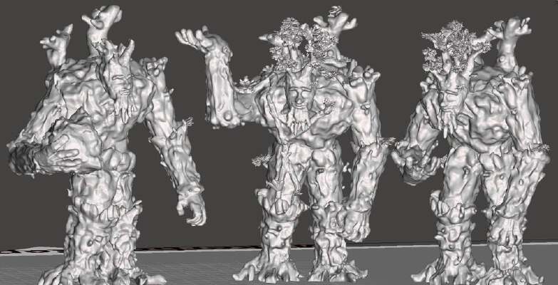 Treants - D&D Versions _ Video Card Support | 3d print model