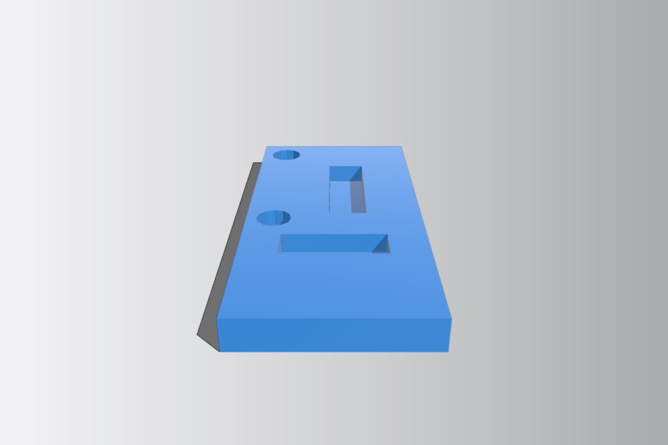 Endstop switch Holder for Makerbot and clone endstop switches V2