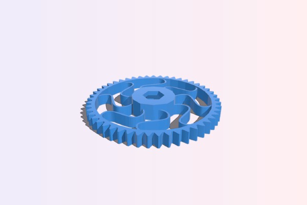 Ultimaker springy wheel | 3d print model