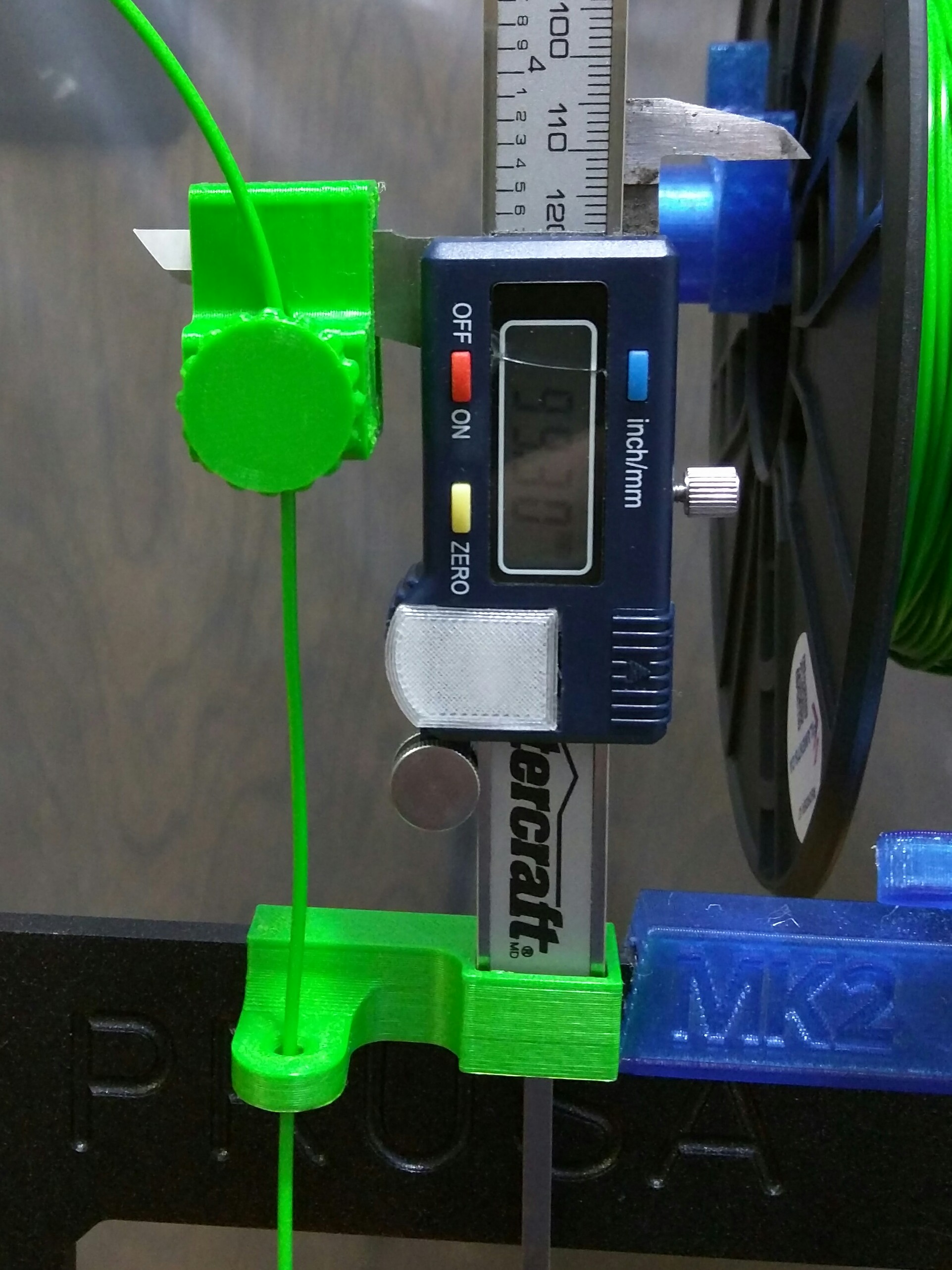 Extruder Calibration Aid Improved, for Prusa i3