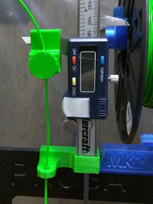 Extruder Calibration Aid Improved, for Prusa i3 | 3d print model