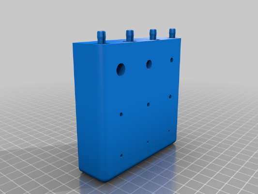 3_16in pegboard mounts collection | 3d print model