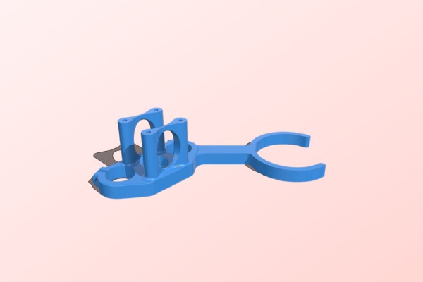MP CNC Dust Shoe _ Vacuum Attachment - OLD - | 3d print model