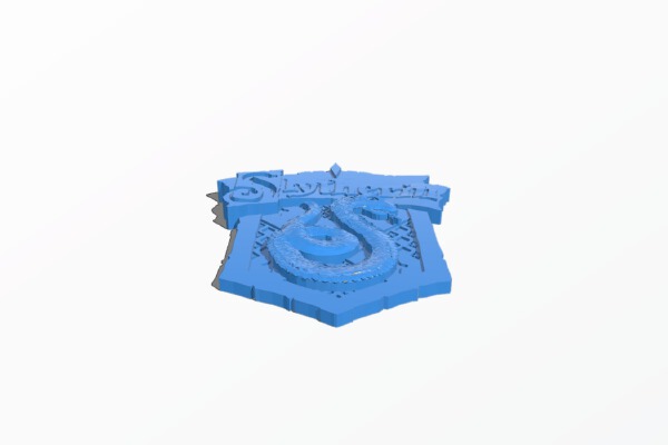 Slytherin House Badge – Harry Potter | 3d print model