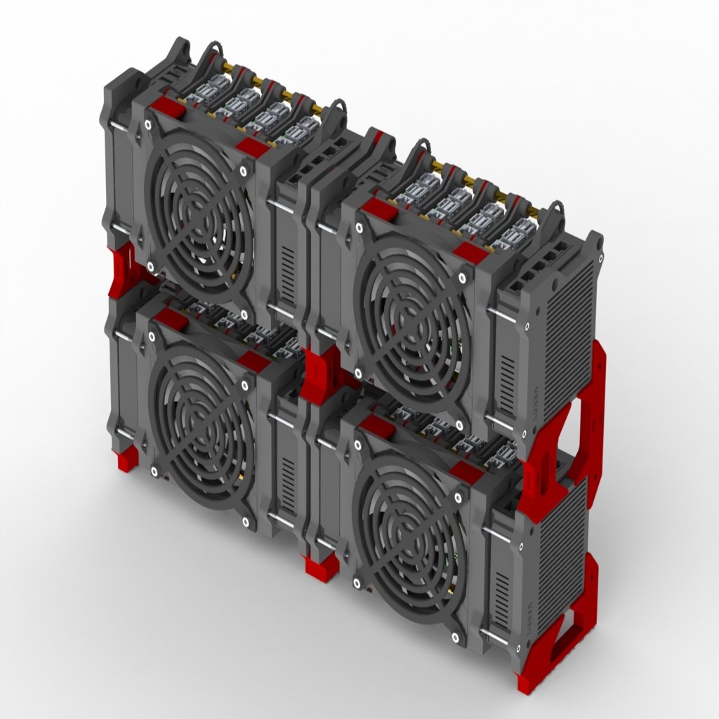 RPi 1, 2, 3 & 4 Modular Cases and Cluster