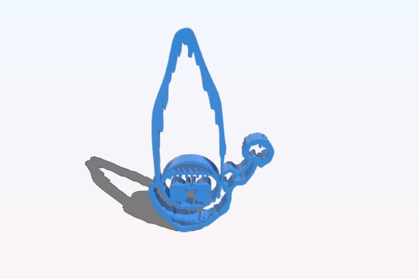 Jack Skellington Santa Cookie Cutter | 3d print model