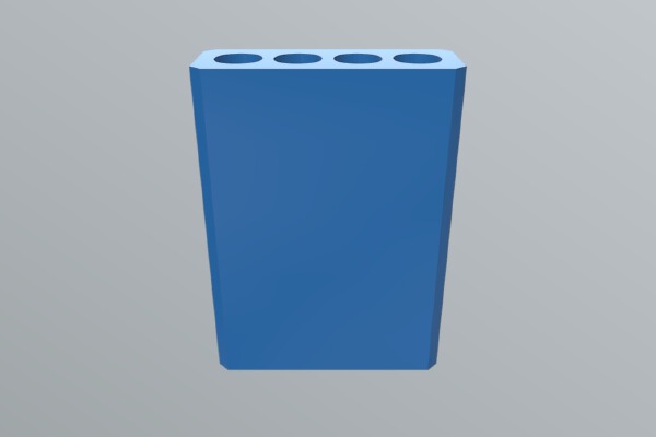 cable connector - Mega 2560 -  four- pole connection - 3DJaeger | 3d print model