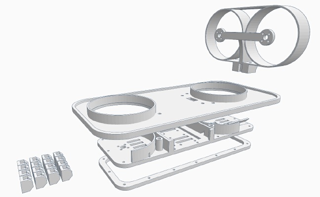 Mini FPV Hovercraft | 3d print model