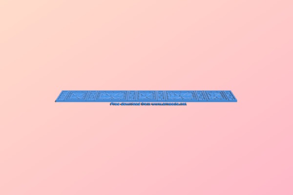 Long pattern decor | 3d print model
