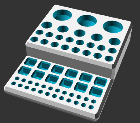 Eppi (Eppendorf) holder, stand | 3d print model