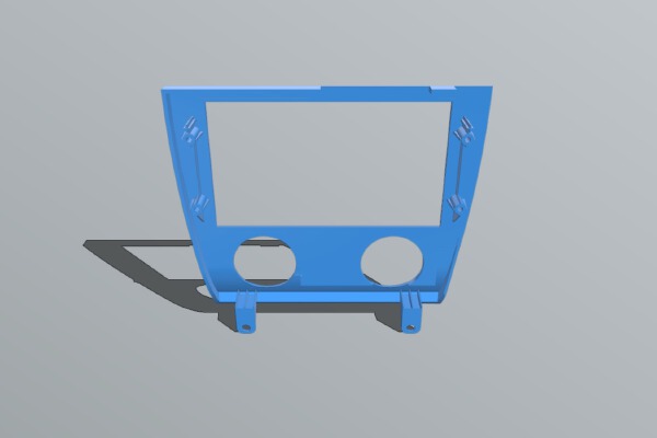 S14 240sx Silvia Dash Panel | 3d print model