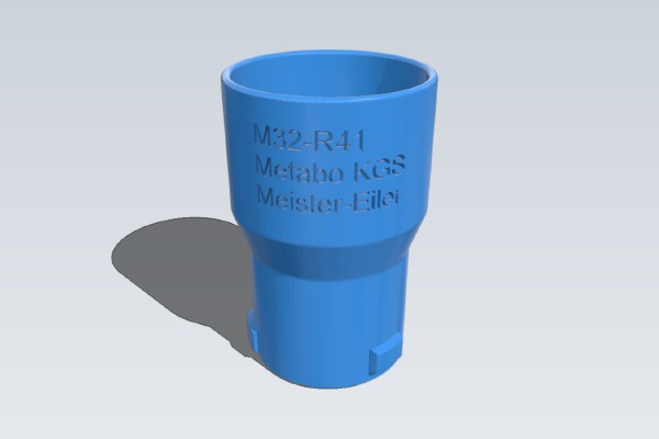 osVAC Adapter M32-R40 - Metabo KGS | 3d print model