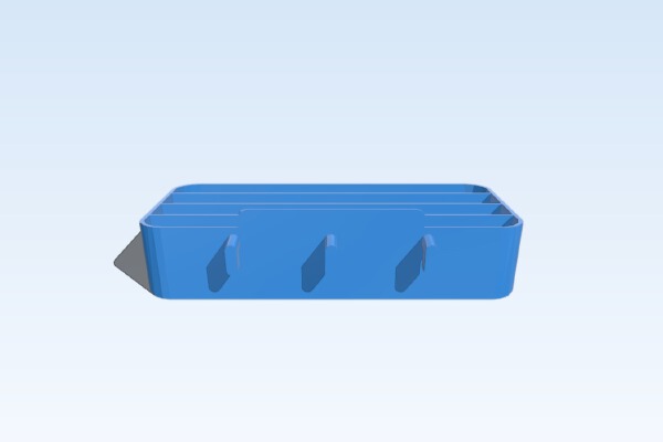 Skadis index card_post-it holder | 3d print model