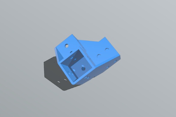 3030 Corner Frame for aluminum extrusions | 3d print model