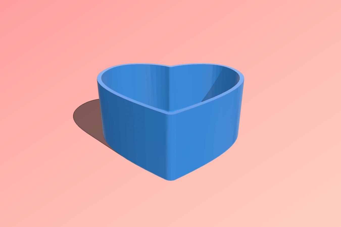 valentine heart box bottom
