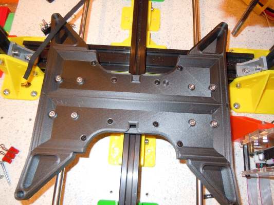 Tevo Tarantula 8mm Rod Y-Axis and Printed Bed Support | 3d print model