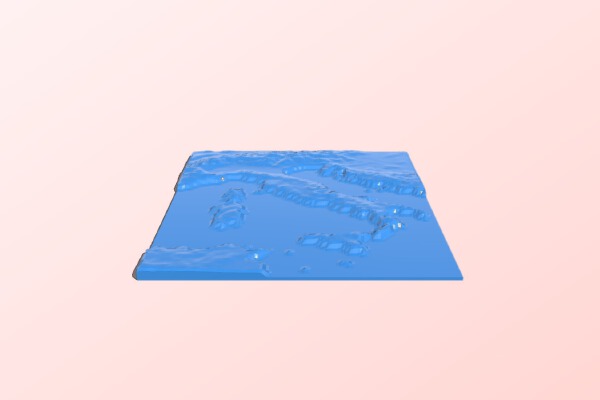 Italy Map | 3d print model