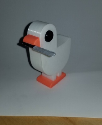 Untitled kurzgesagt Goose | 3d print model
