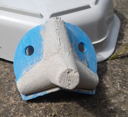 Tetrapod & tetrapod mould - Concrete armour unit - Breakwave | 3d print model