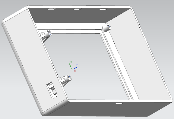 PanelDue Enclosure With Mounting | 3d print model