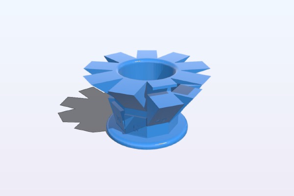 Unsupported Angle Test | 3d print model