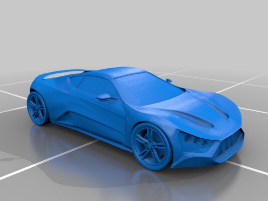 Zenvo ST1 | 3d print model