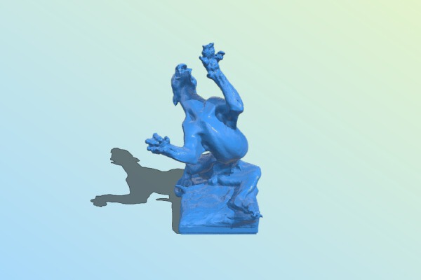 Statue Panthere | 3d print model