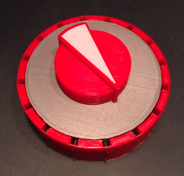 Mostly 3D Printed Rotary Switch