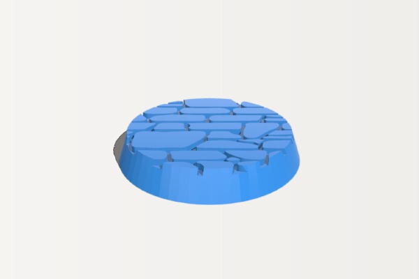 Cobblestone bases | 3d print model