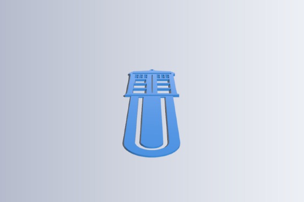 Tardis Bookmark | 3d print model
