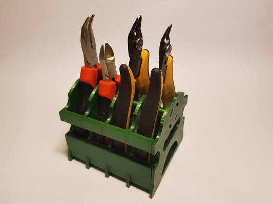Plier tools modular desktop stand | 3d print model