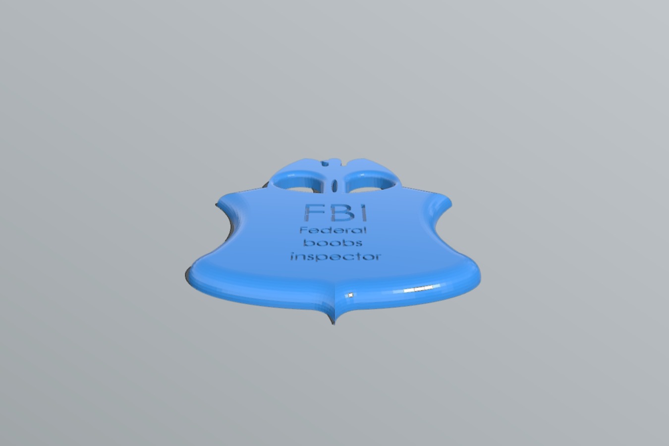 FBI :Federal Boobs Inspector