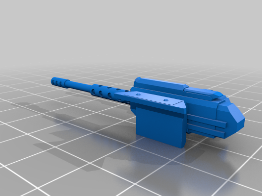 Leman Russ Battle Tank accessory weapons | 3d print model