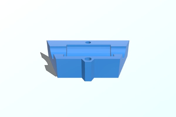 easy exchangeable Anet A8 e3d v6 bowden xCarrige | 3d print model