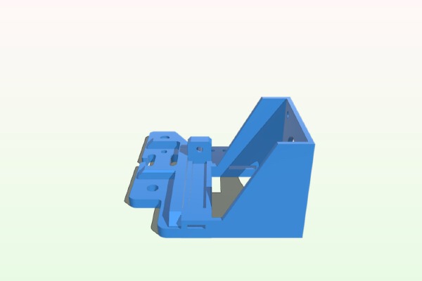 Tevo Tarantula Direct E3D Titan X-Carriage with BLTouch | 3d print model