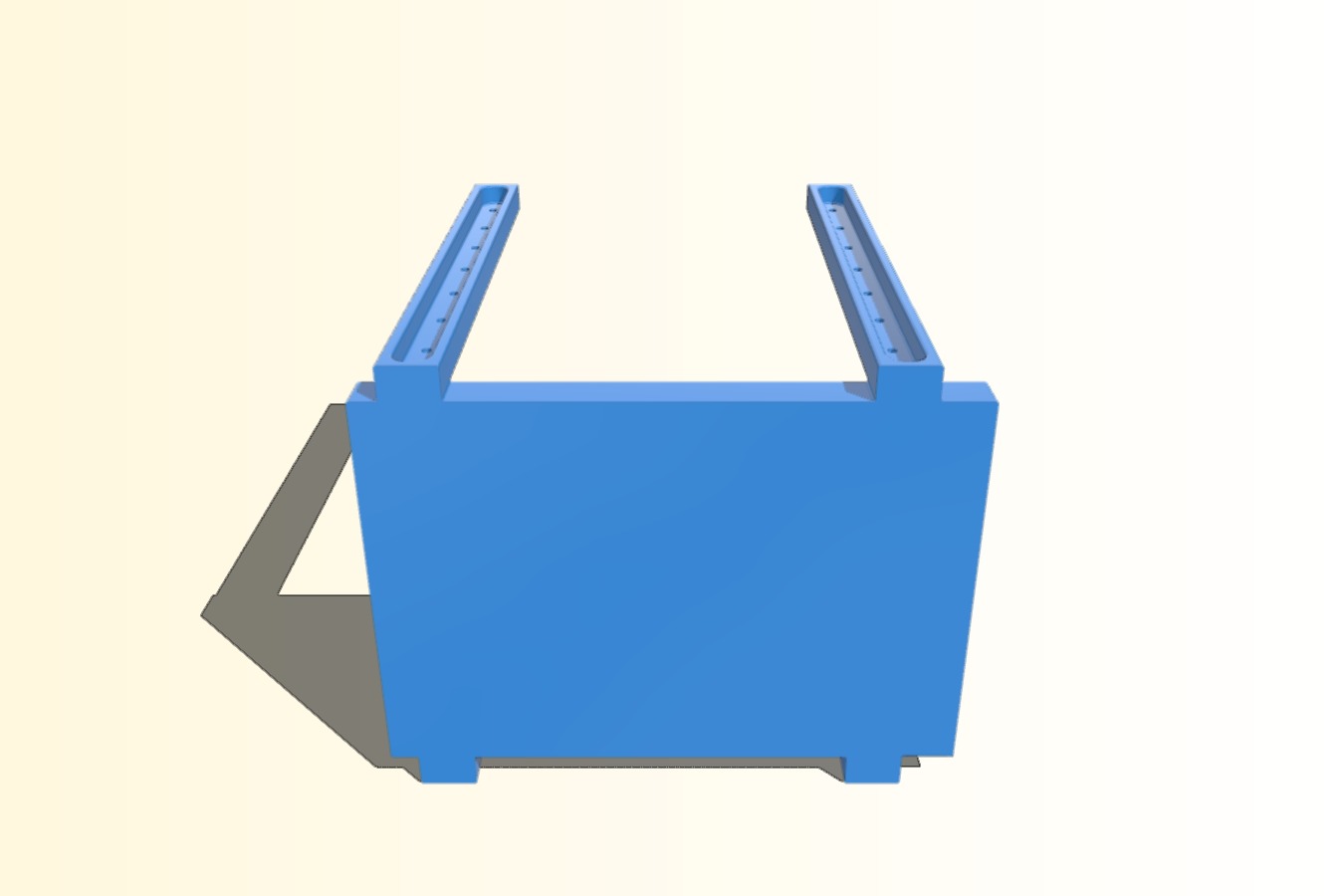 2.5 inch drive rack