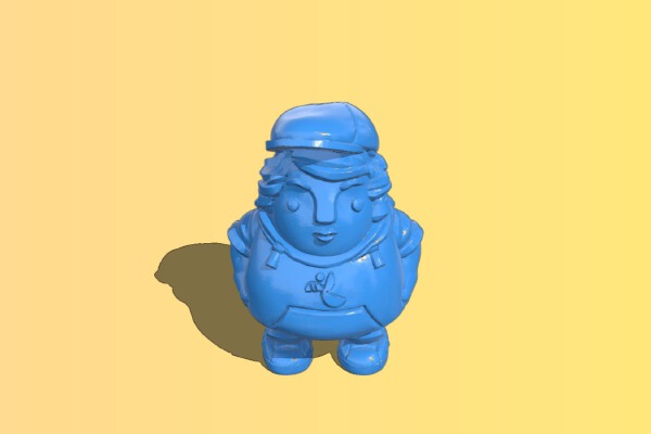 Paige the Break Dancer | 3d print model