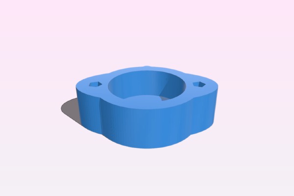 Da Vinci 1.0 Y axis Bearing Holder | 3d print model