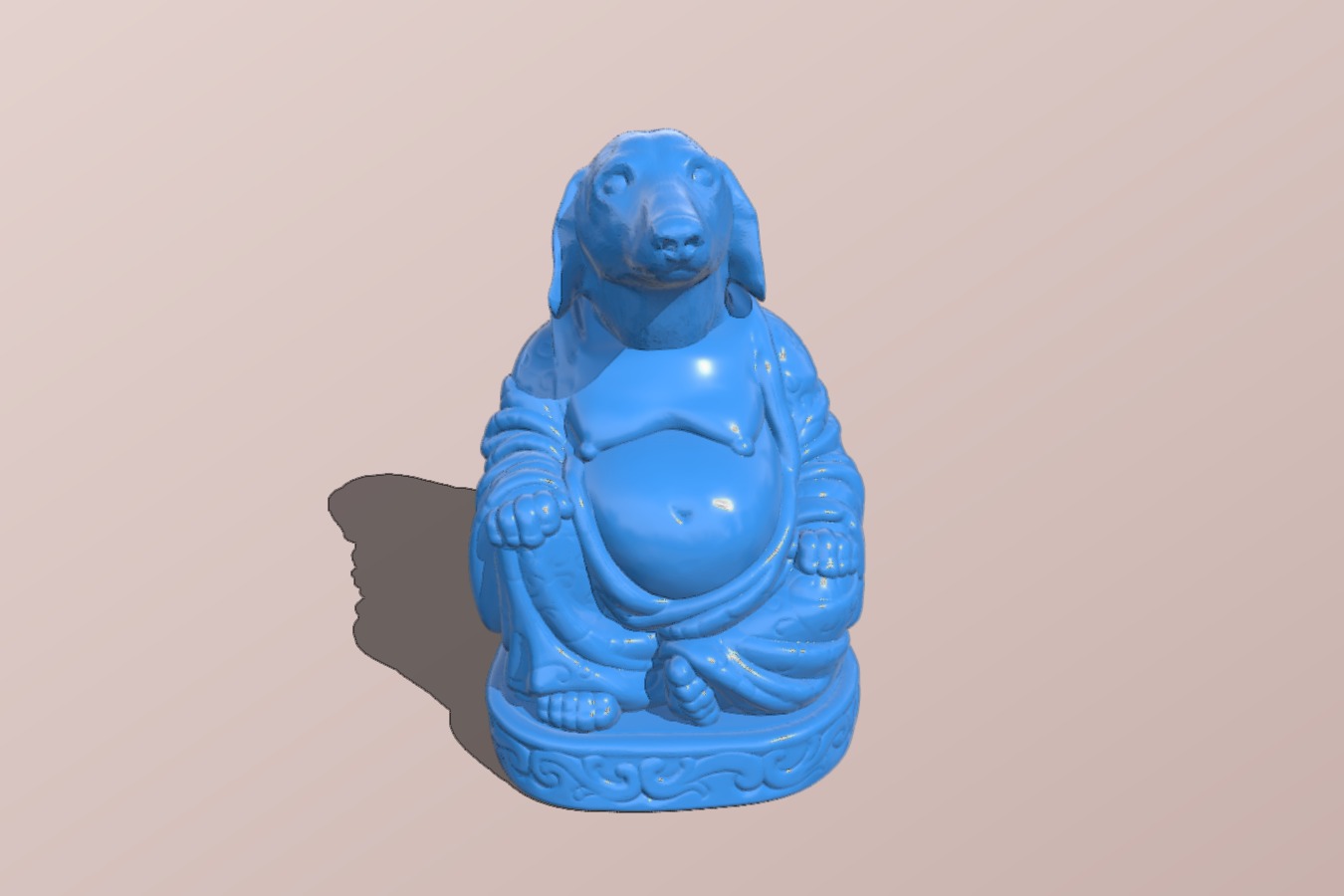 Dachshund Buddha (Canine Collection)